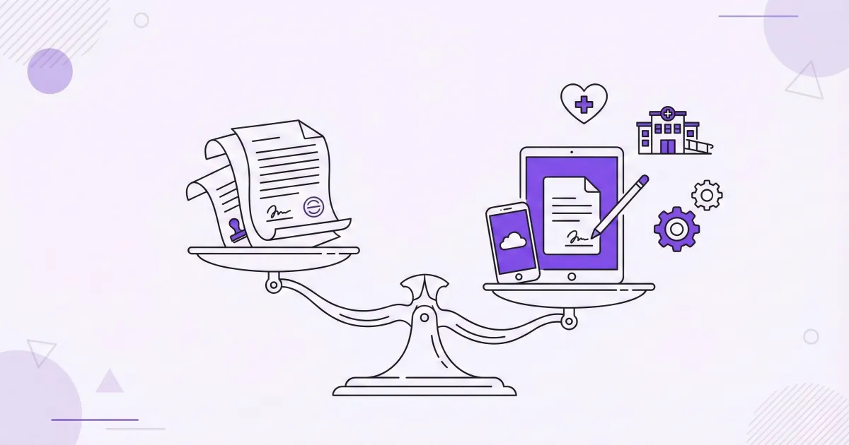 デイサービスの契約書、紙のままで大丈夫？