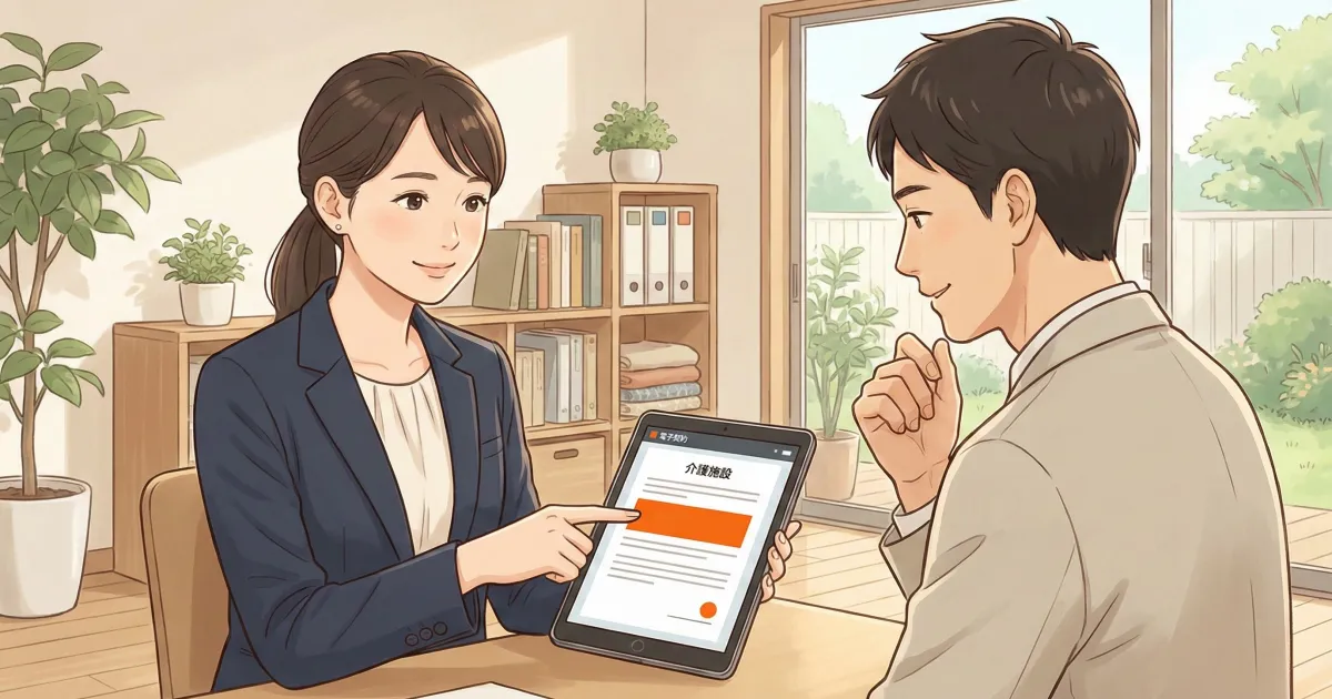 介護業界の電子契約で印紙税はいくら節約できる?